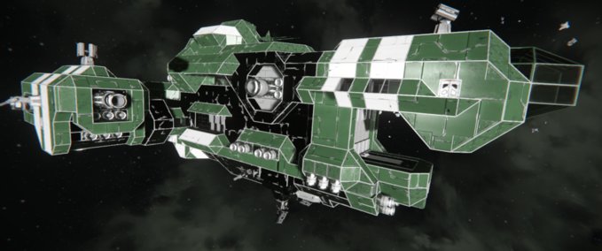 Blueprint RAIDER CARRIER Space Engineers mod