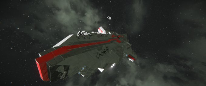 Blueprint VENGEANCE with dawnbreaker Space Engineers mod