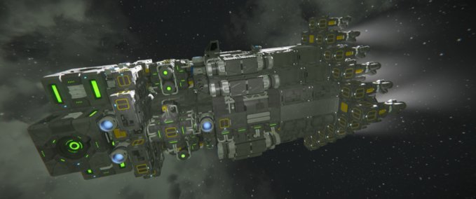 Blueprint Asteroid Eater 5150 Space Engineers mod