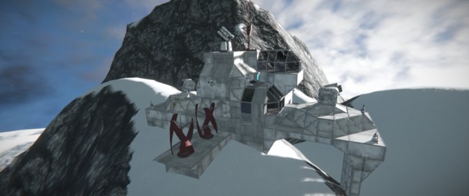 World Outpost B23 Space Engineers mod