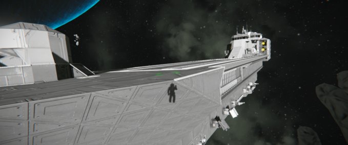 Blueprint U.S.S. HARPOON 3.0 Space Engineers mod