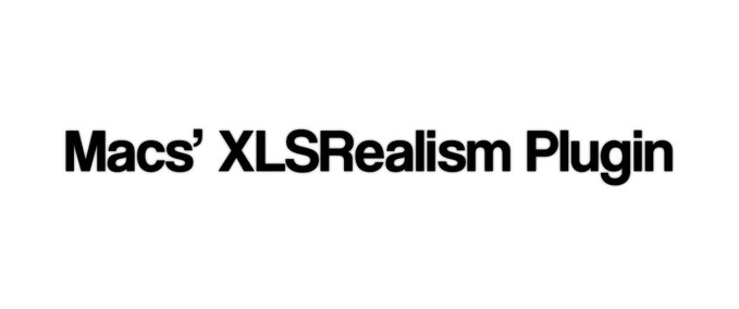 XLSReaslism Plugin Mod Image