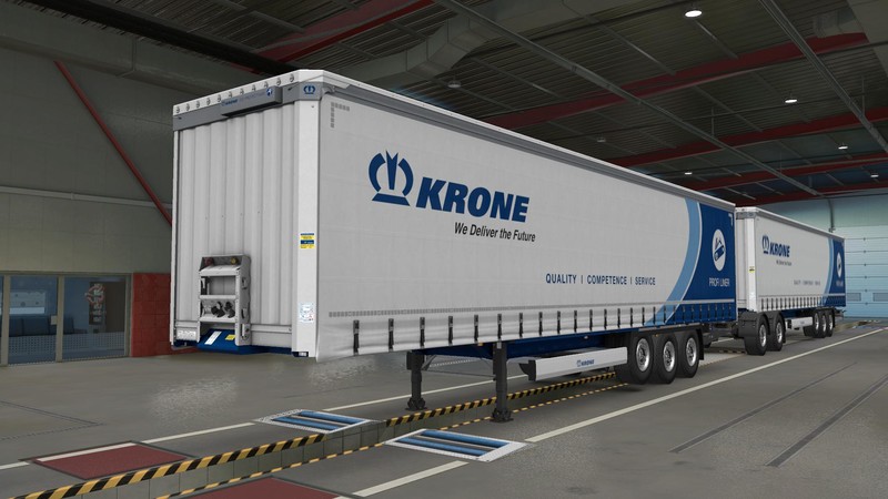 Euro Truck Simulator 2 Krone Trailer Pack Free Download