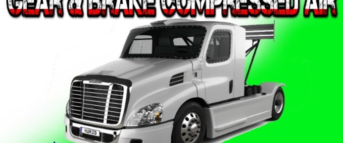 Mods New Gear & Brake Compressed Air [1.38.x] American Truck Simulator mod