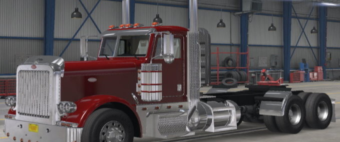 Trucks Peterbilt 389 - Long chassis, Day cab, 625 W900 Cat Engine American Truck Simulator mod