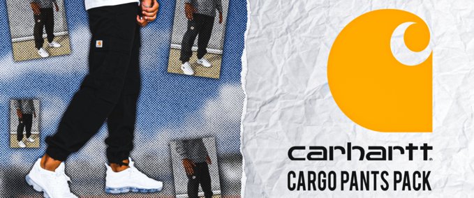 Gear Carhartt Cargo Pants Pack Skater XL mod