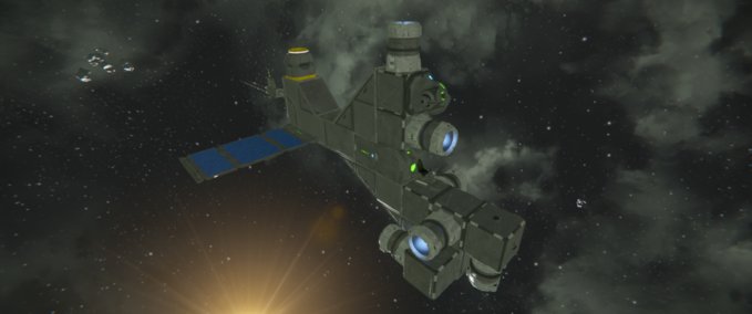 Blueprint Glint Mobile Relay Station 01 Space Engineers mod