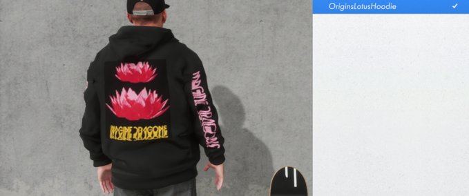 Gear Imagine Dragons - Origins Lotus Hoodie Skater XL mod