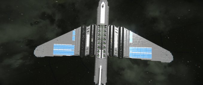 Blueprint Interplanetary Plane 2.0 Space Engineers mod