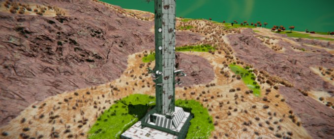 Blueprint Tower O' Cameron Space Engineers mod