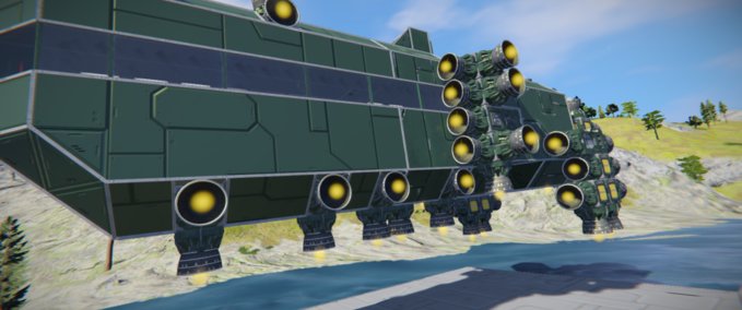 Blueprint Skimmer mk3 Space Engineers mod