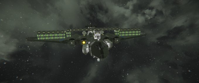 Blueprint Interplanetary lightspeed jump ship v1.2 Space Engineers mod
