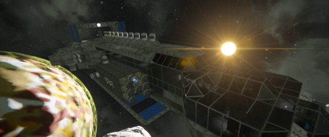 Blueprint ISS Induction Space Engineers mod
