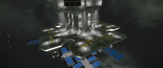 Blueprint Zander Station Space Engineers mod