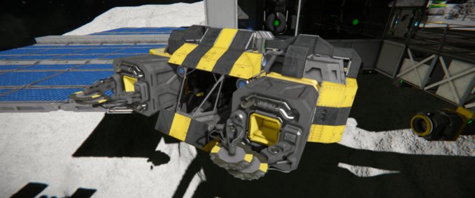 Blueprint C340 Ion Scrapper Space Engineers mod