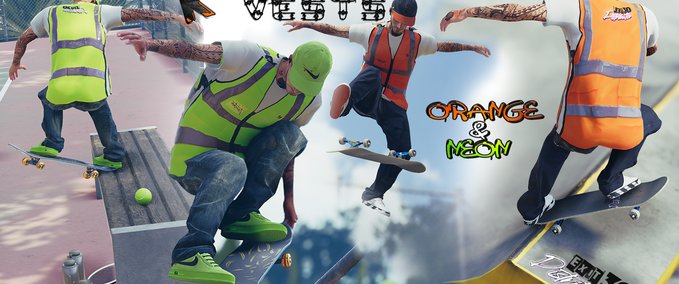 Other "Skate Workers Vest" Exit 30 Dist. by Twixtor Skater XL mod