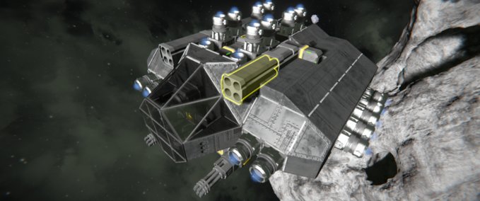 Blueprint TIE-6a Defender Drone Space Engineers mod