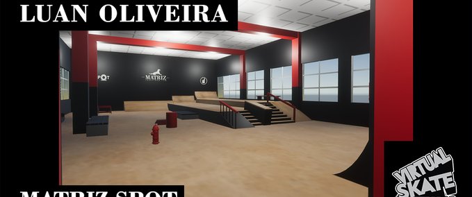 Map The house of Luan Oliveira (by Virtual Skate prod) Skater XL mod