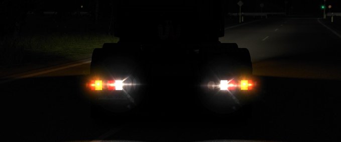 Sonstige Realistische Scheinwerfer Addon [1.38.x] Eurotruck Simulator mod