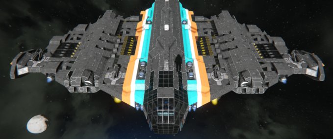 Blueprint ISS Sting ray Space Engineers mod