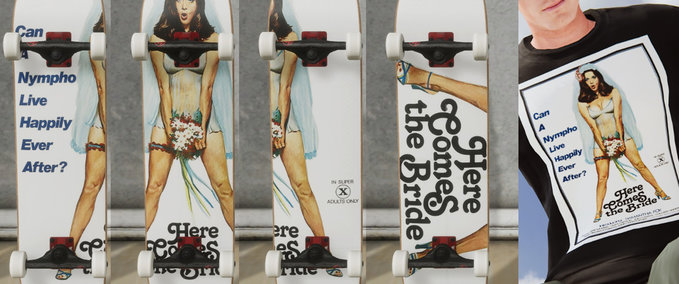Gear NMNR Here Comes The Bride Pack Skater XL mod