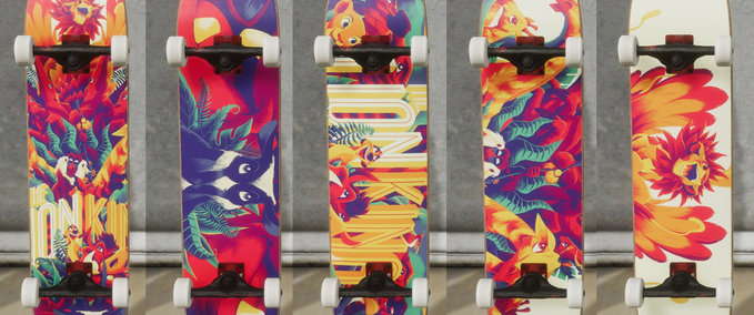 Gear NMNR Lion King Pack Skater XL mod