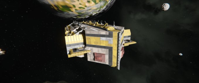 Blueprint Schlachtkreuzer Uhu Rev.IV (Projector) Space Engineers mod
