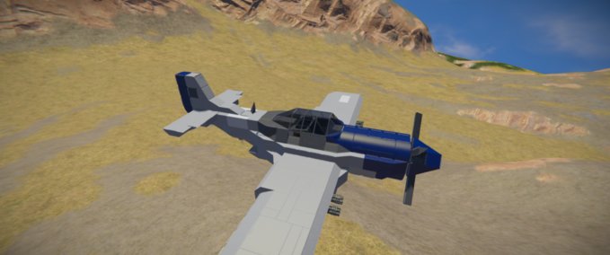 Blueprint P-51D Space Engineers mod