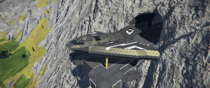 Blueprint UNSC-Longsword Space Engineers mod