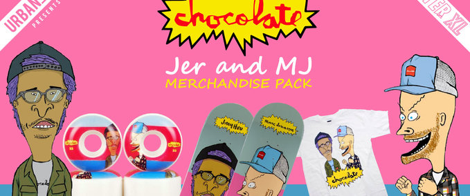 Gear Chocolate - Jer & MJ Merchandise Pack [Urban_Fox] Skater XL mod