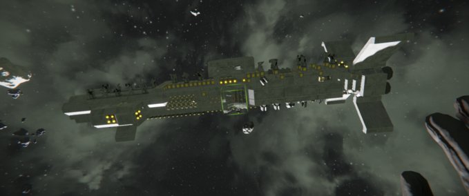 Blueprint The star cruser Space Engineers mod
