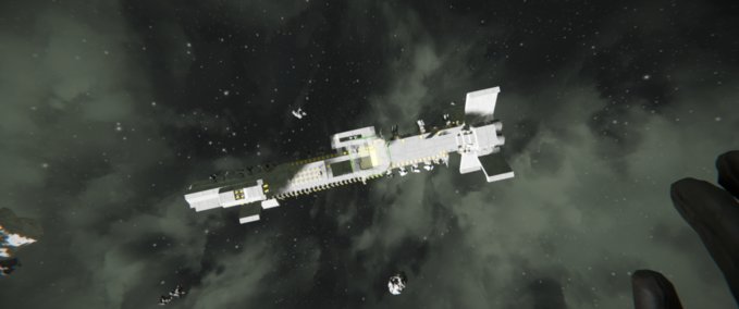 Blueprint The star cruiser Space Engineers mod