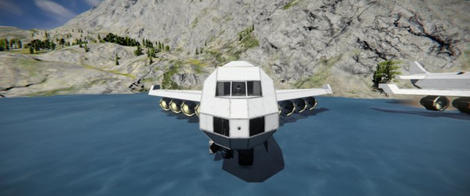 Blueprint (Winters version) Functional Plane Space Engineers mod