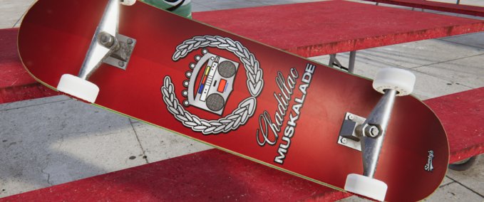 Real Brand Shorty's Chadillac Muskalade Deck Skater XL mod