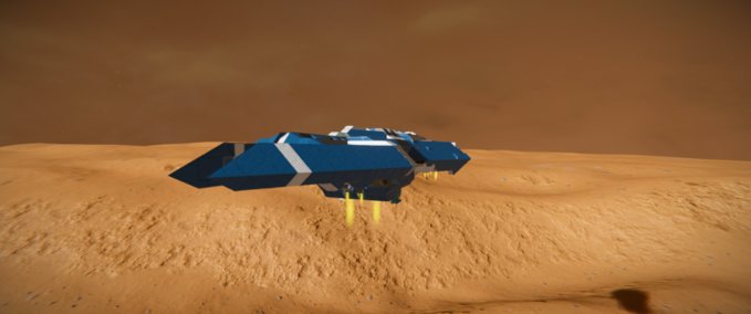 Blueprint The Arrowhead Exsploration Corvette Space Engineers mod