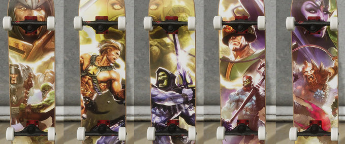 Gear NMNR He-Man MotU Pack Skater XL mod