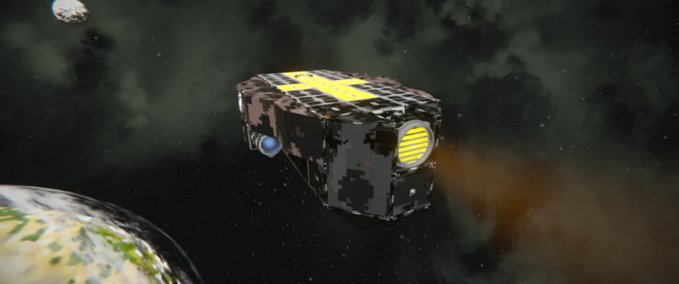 Blueprint Uhu Fluchtschiff Space Engineers mod