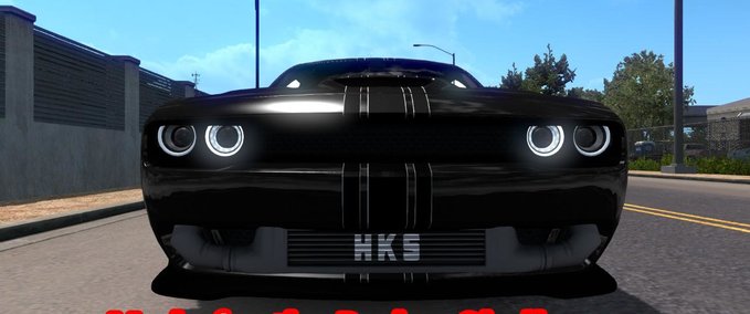 Mods Dodge Demon Hemi V8 [1.38.x] American Truck Simulator mod