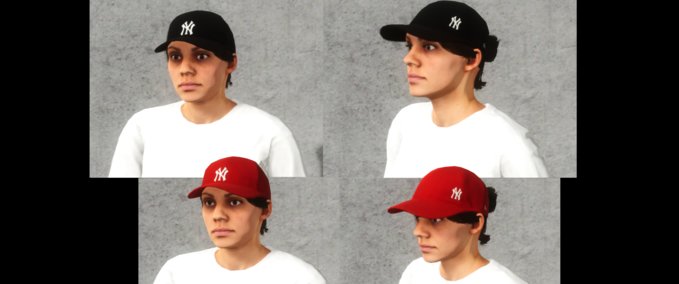 Gear Female New York Hats Skater XL mod