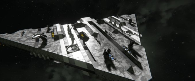 Blueprint W-180 'Plunder' Space Engineers mod