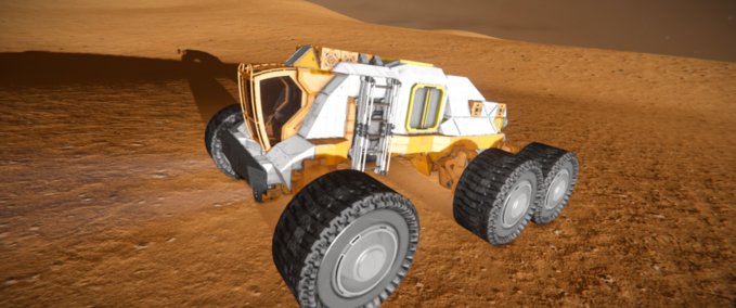 Blueprint LR Exploration Rover Space Engineers mod