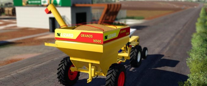 Überladewagen LIZARD GRANOS Landwirtschafts Simulator mod