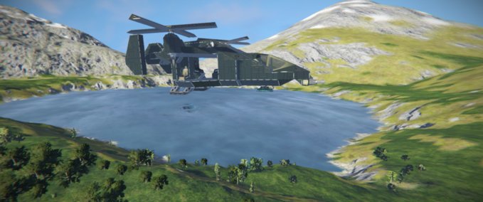 Blueprint HALO Falcon Space Engineers mod