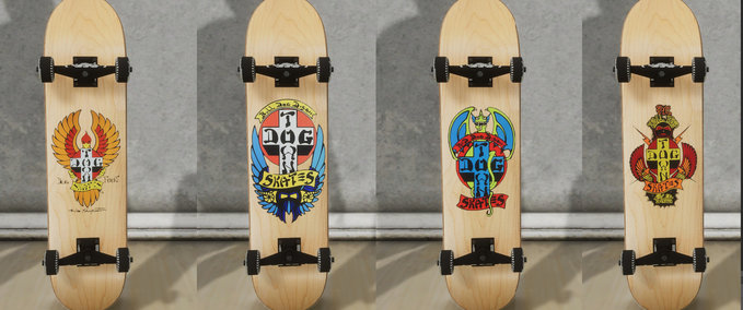 Gear Dogtown OG Classic Decks (4) Skater XL mod