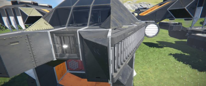 Blueprint Tiger striker Space Engineers mod