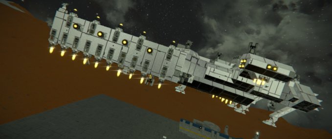Blueprint I.C.E 6000 Avalanche Space Engineers mod