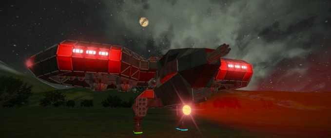 Blueprint Patrolman gunship Space Engineers mod