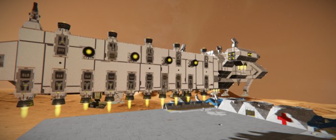 Blueprint I.C.E 6000 Avalanche_1 Space Engineers mod