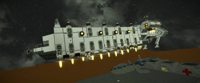 Blueprint I.C.E 6000 Avalanche Space Engineers mod