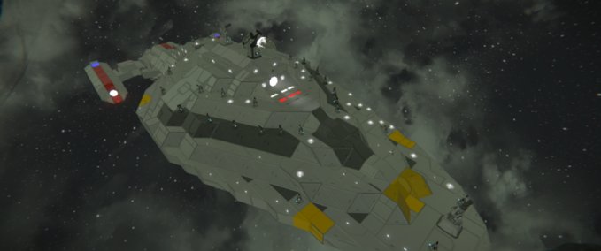 Blueprint U.S.S. INTREPID Space Engineers mod